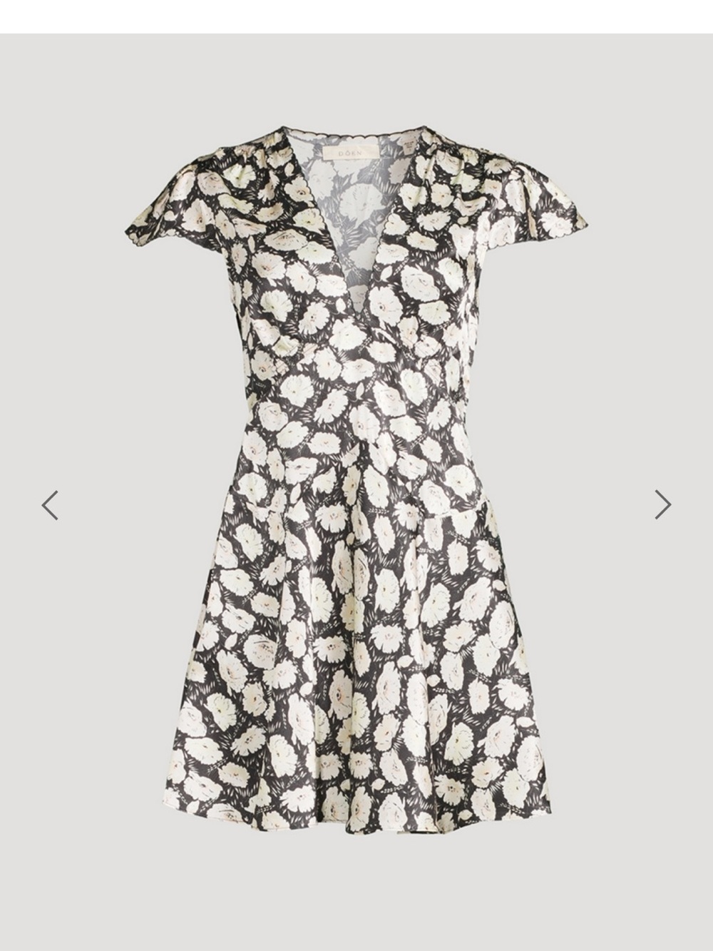 Doen Dianne Silk Mini Dress